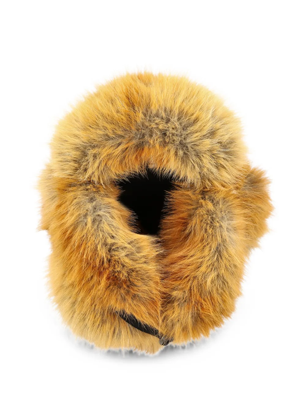 UNCOMMON faux-fur hat - Arancione
