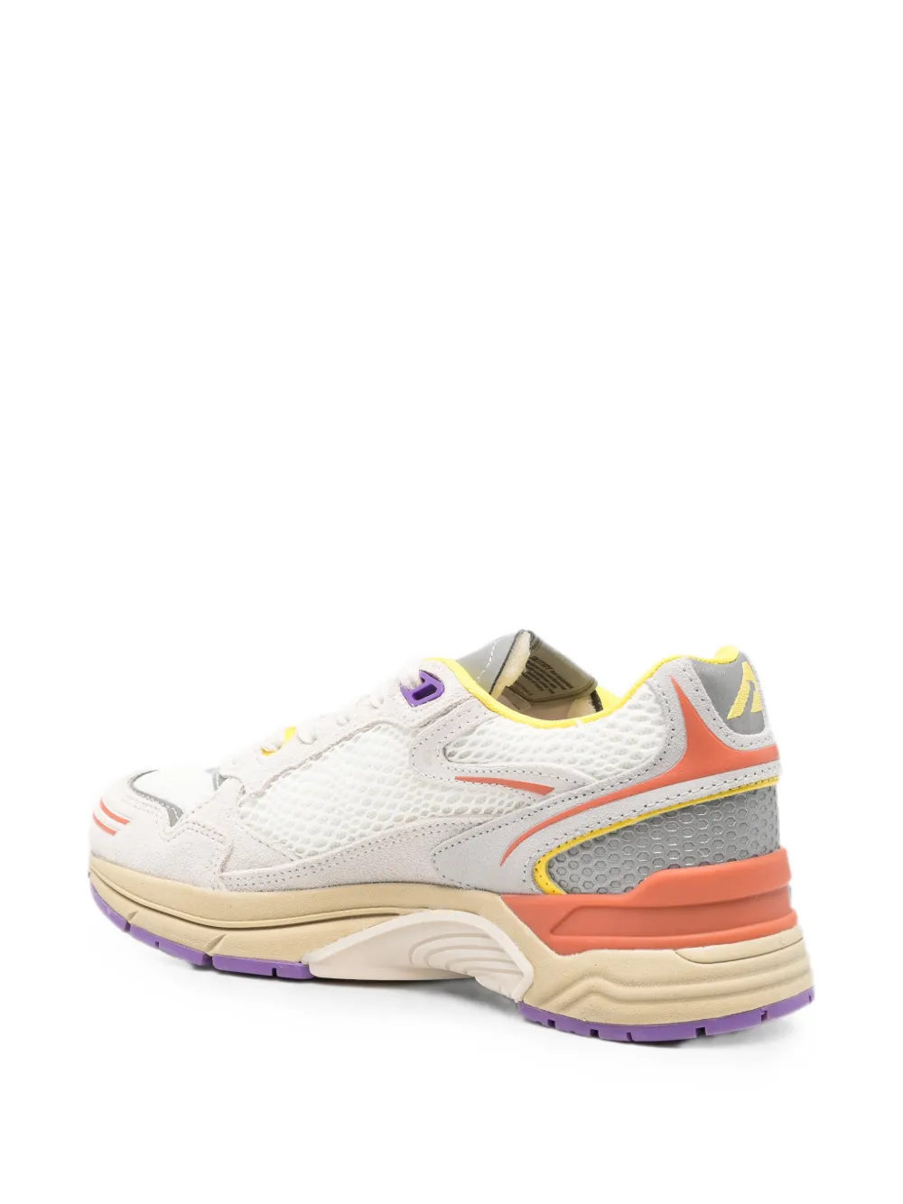 Autry Hyperway panelled sneakers Beige