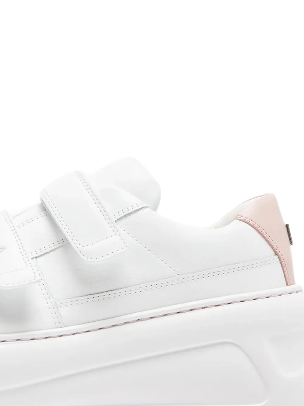 Acne Studios Steffey U Friend Raise sneakers met klittenband Wit