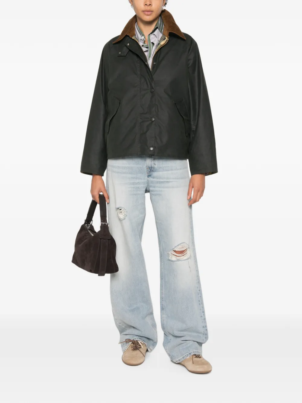 Haikure Gerafelde jeans Blauw