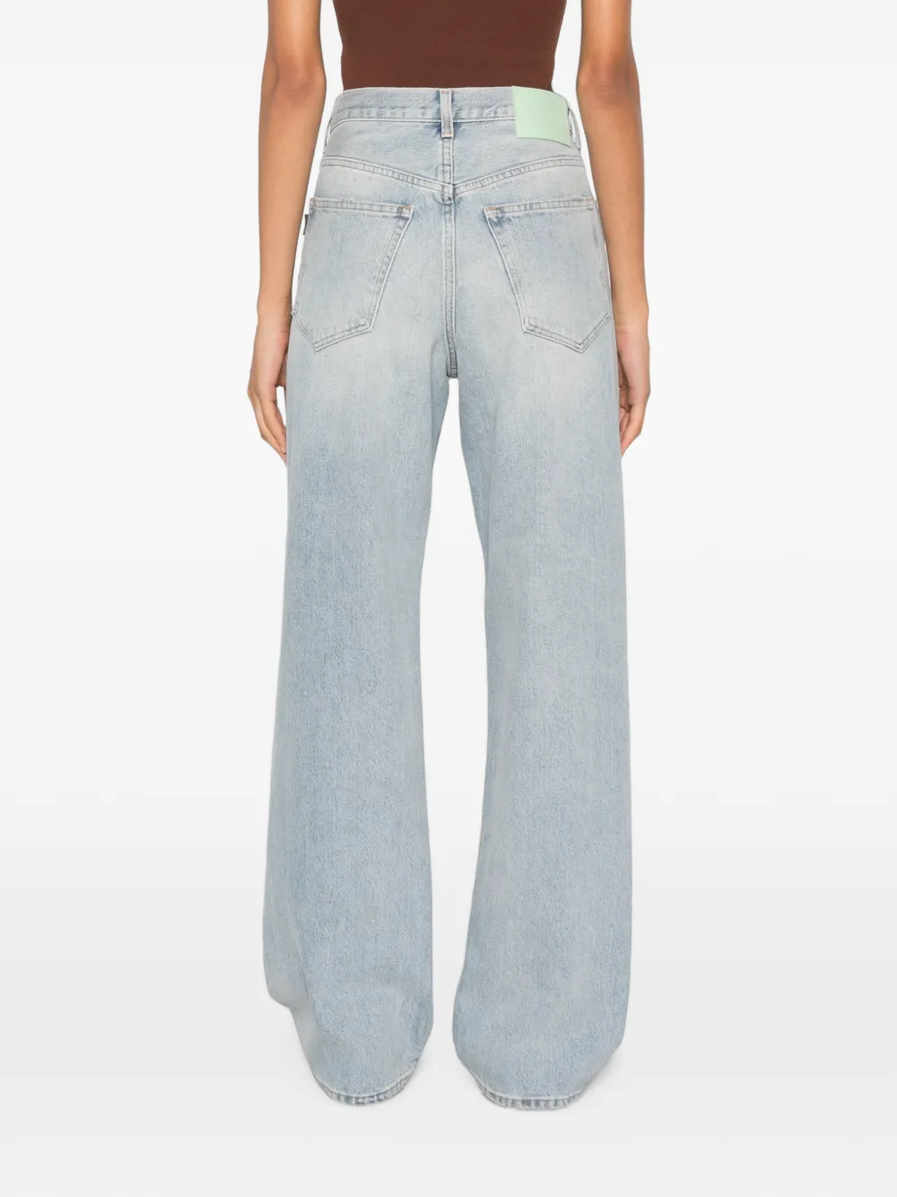 Haikure Gerafelde jeans Blauw
