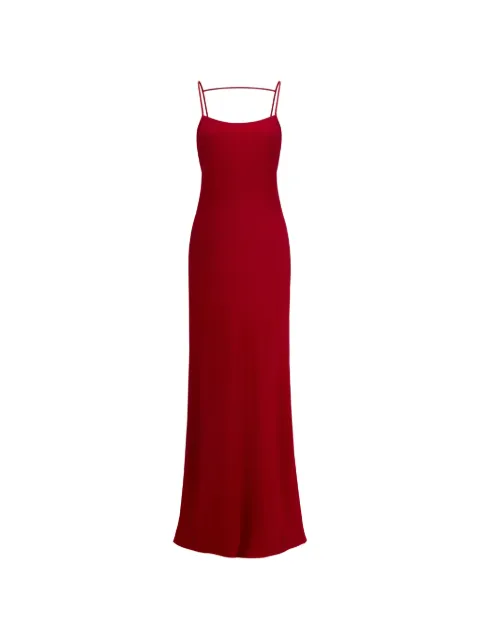 THE ARKOW Laura crepe maxi dress
