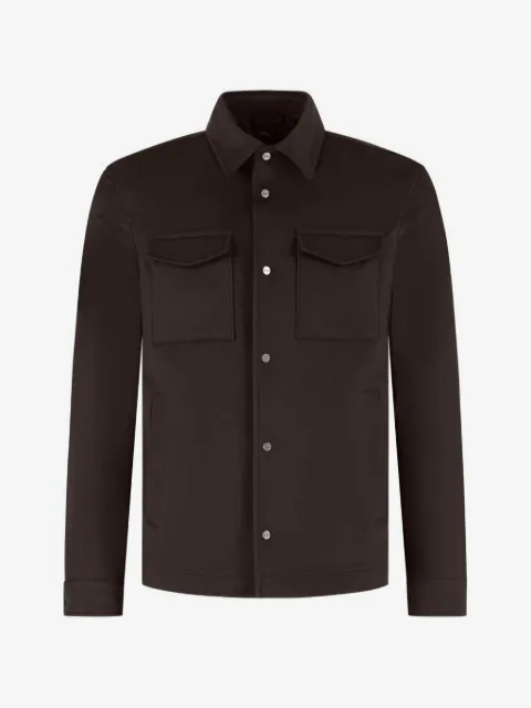 Herno button-up shirt jacket