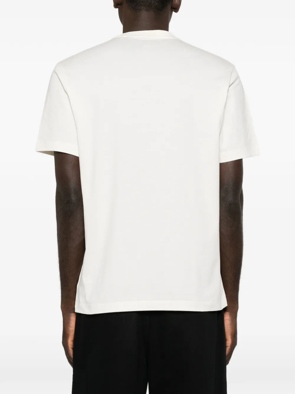 Y-3 T-shirt met logoprint Beige