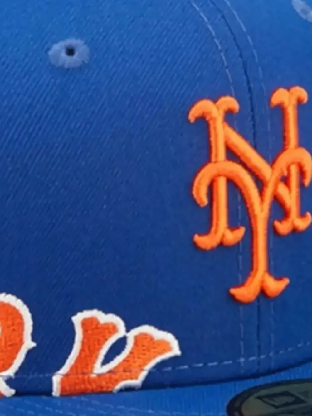 NEW ERA CAP 59FIFTY New York Mets Sidesplit pet Blauw