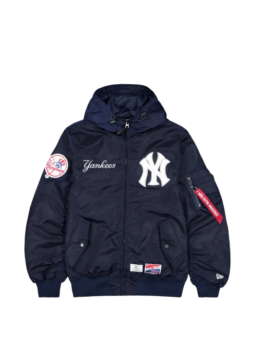 NEW ERA CAP MLB New York Yankees hooded jacket - Blau