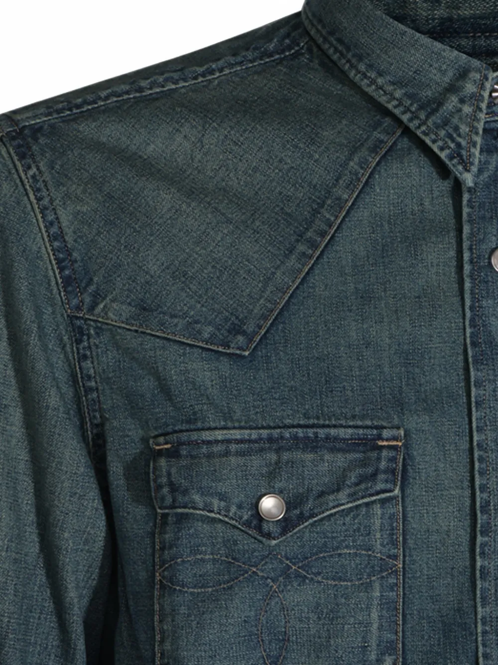Polo Ralph Lauren Western denim overhemd Blauw