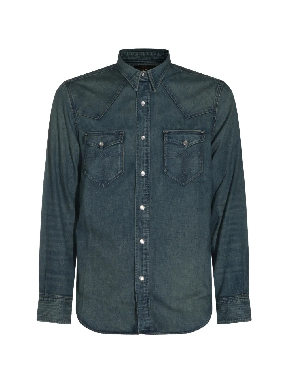 Polo Ralph Lauren Camicia denim Western - Blu