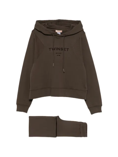 TWINSET logo-print drawstring tracksuit