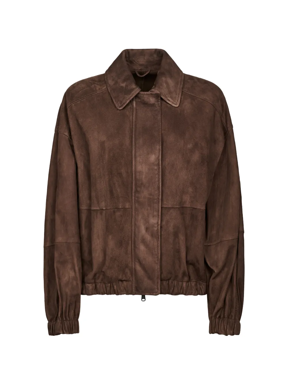 Brunello Cucinelli suede jacket - Marrone