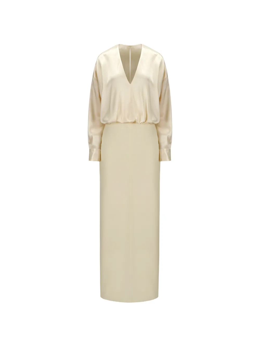 THE ARKOW Sienna V-neck maxi dress