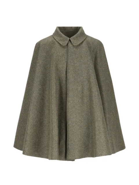 IL TABARRO single-breasted virgin-wool cape