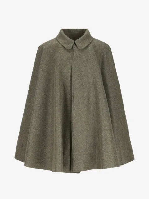 IL TABARRO single-breasted virgin-wool cape