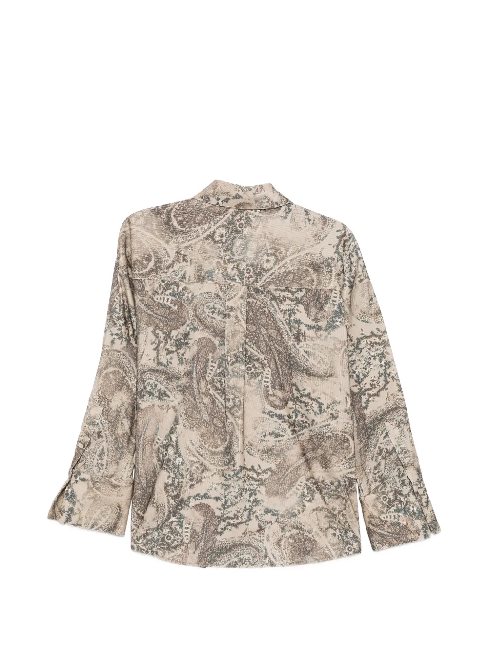 LIU JO Overhemd met paisley-print Beige