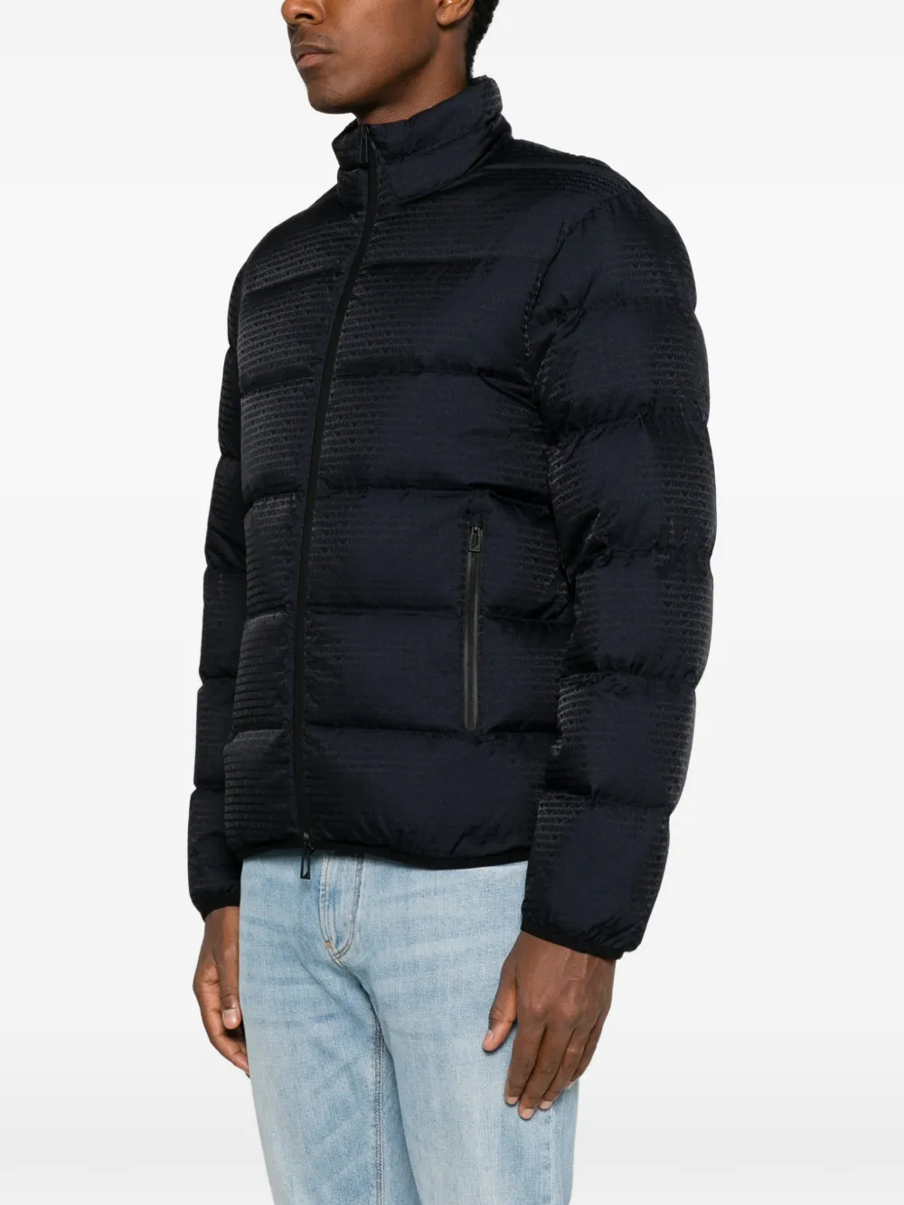 Emporio Armani Jack met logoprint Zwart
