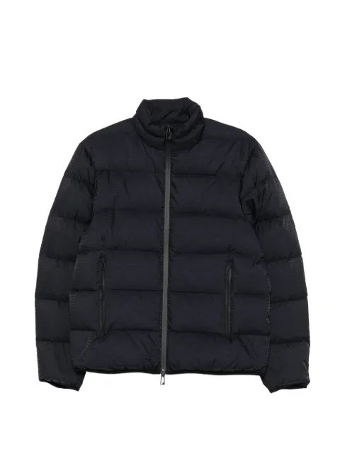 Emporio Armani logo-print quilted jacket