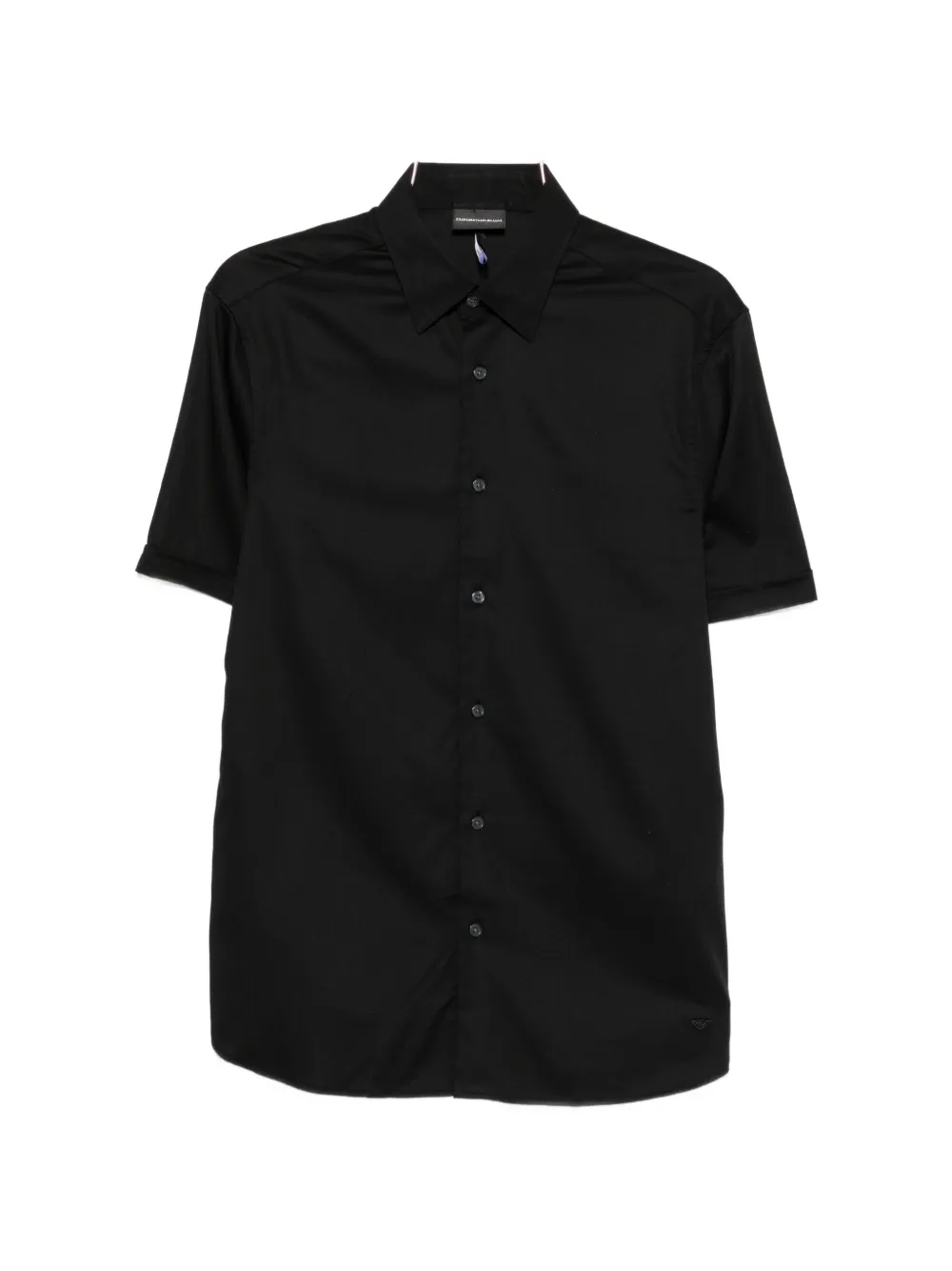 Emporio Armani short-sleeves button-up shirt - Nero