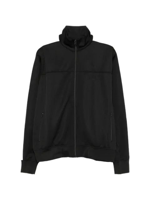 MM6 Maison Margiela sudadera con cierre y motivo de rayas
