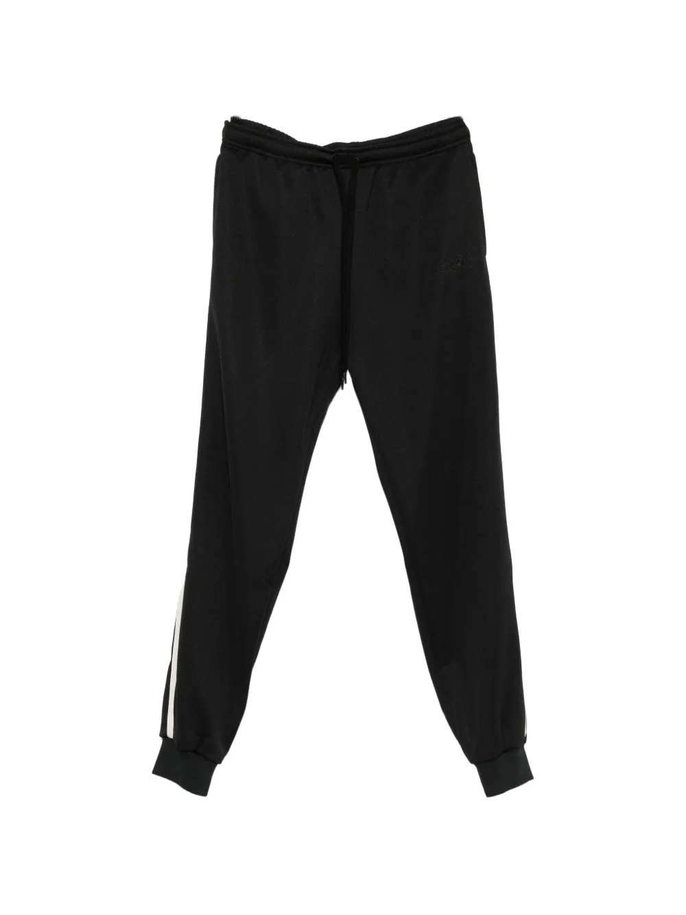 MM6 Maison Margiela side-stripe drawstring-waist track pants - Schwarz