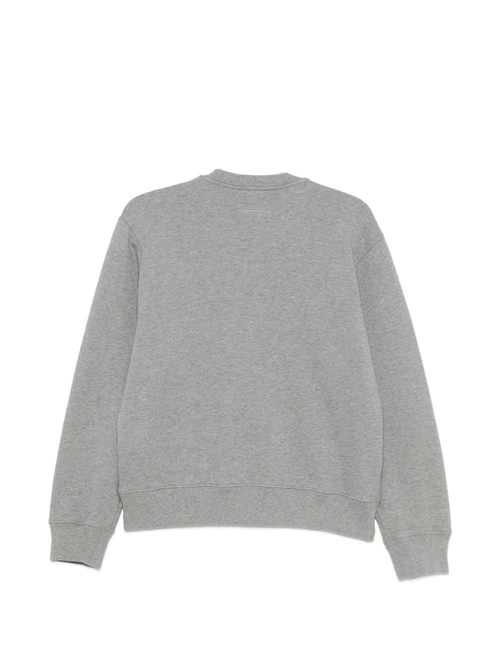 MM6 Maison Margiela Trui met logoprint en stiksels Grijs