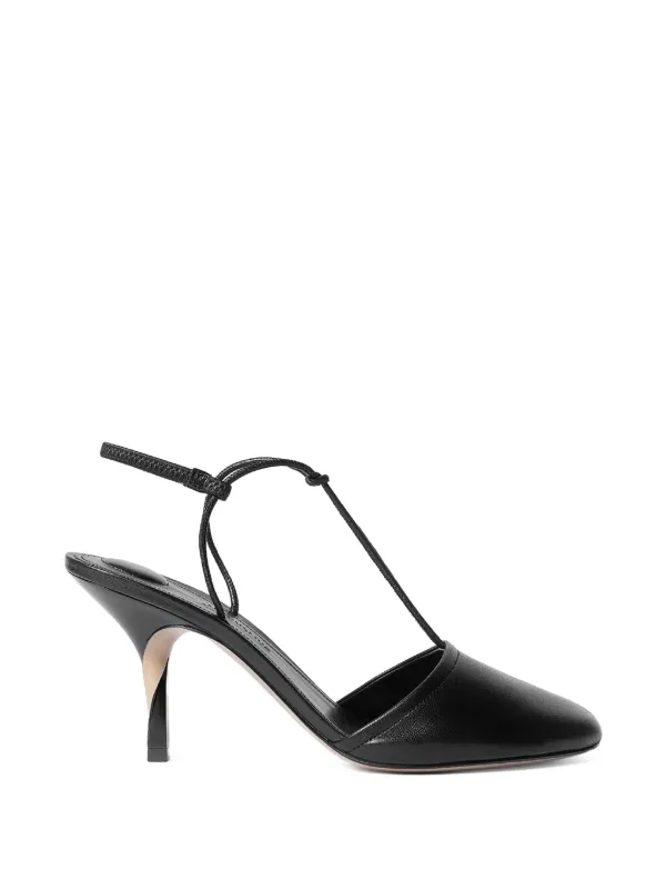 Jacquemus The Pina Sandals in Black