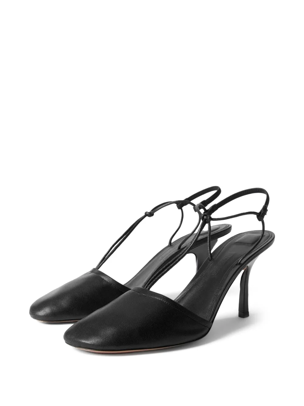 Jacquemus The Pina sandals Zwart