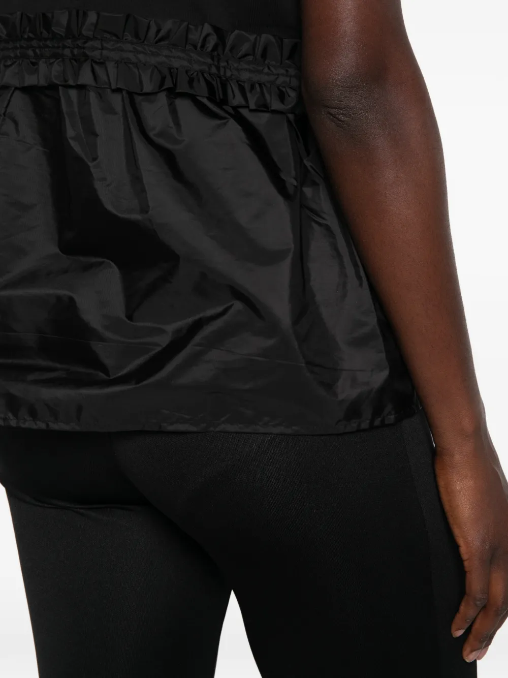 Moncler T-shirt met vlakken Zwart