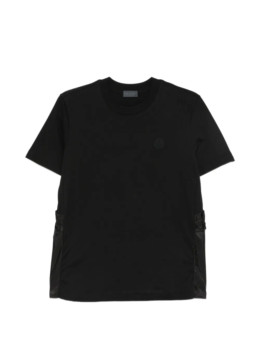 Moncler T-shirt met vlakken Zwart