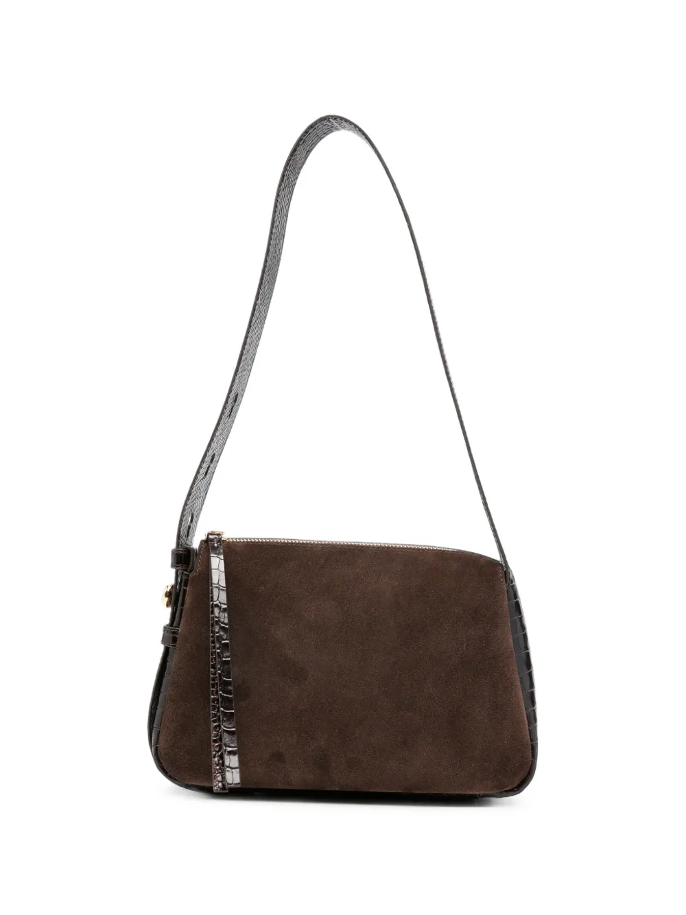 Tory Burch Romy suede shoulder bag - Braun
