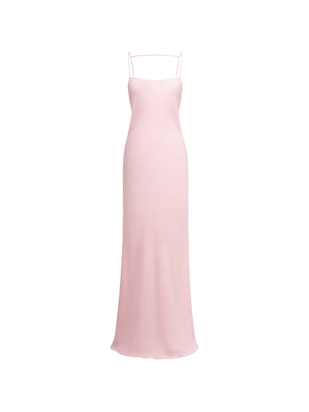 THE ARKOW Laura open-back maxi dress - Rosa