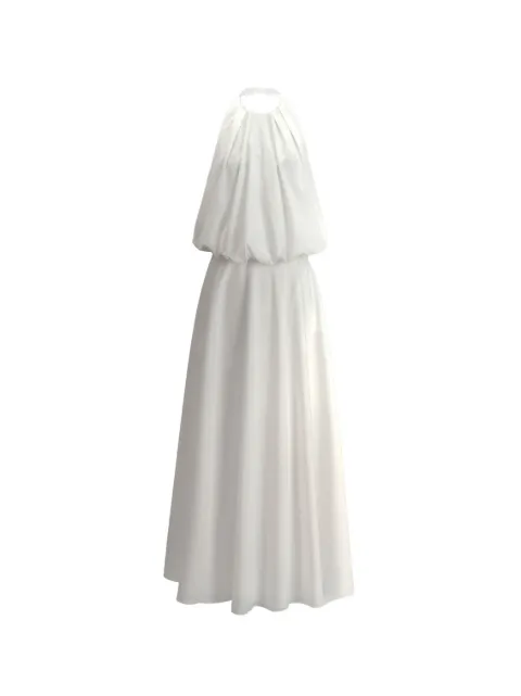 THE ARKOW Lily halterneck maxi dress