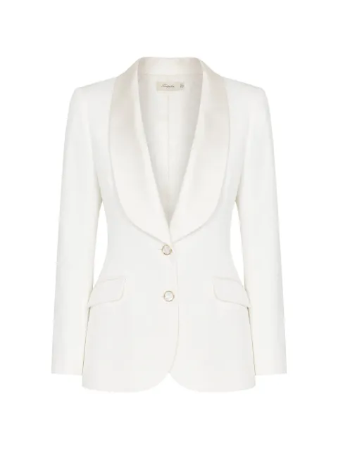Temperley London Blazer Nyx com lapelas xale