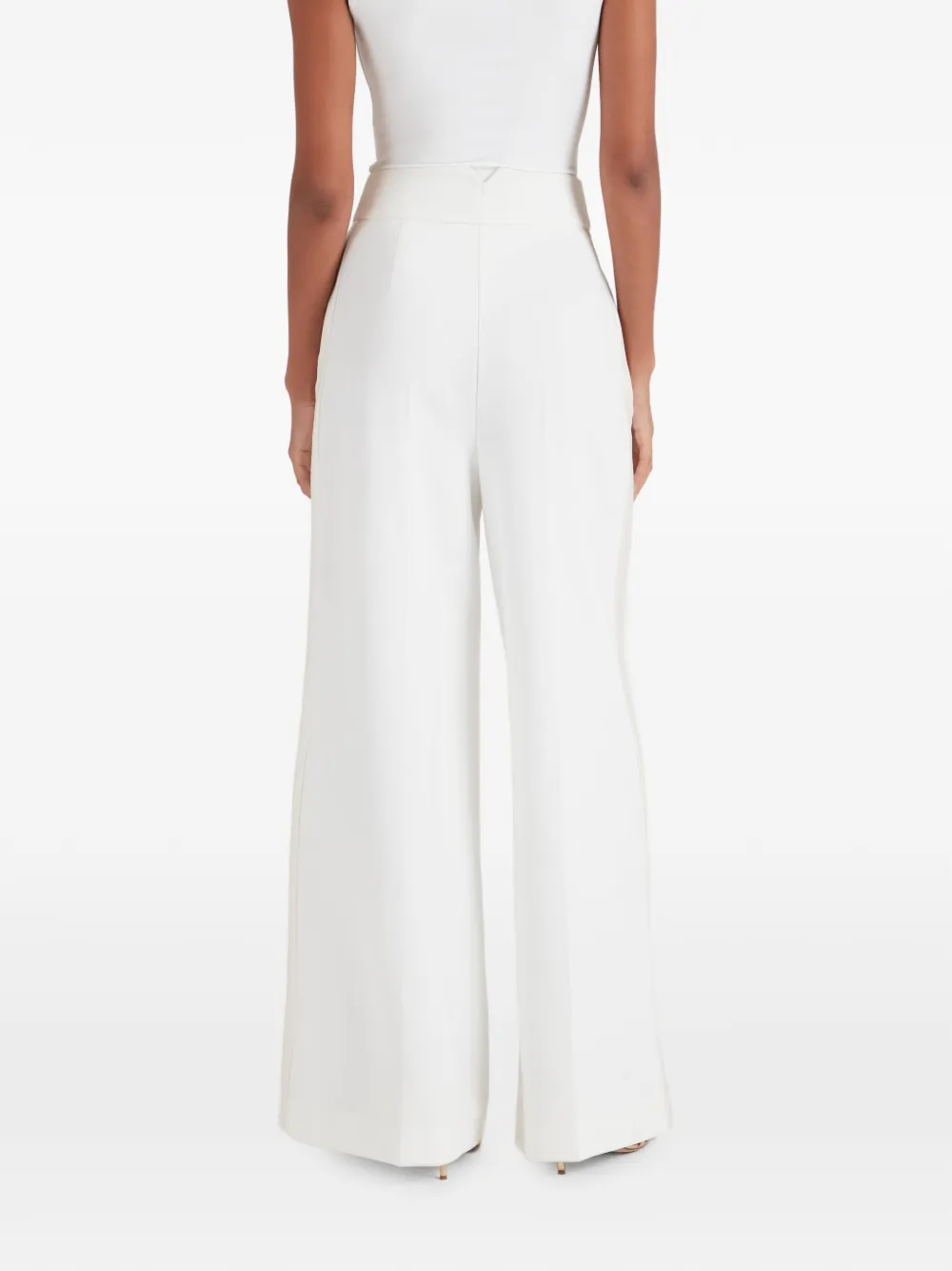 Temperley London Nyx broek met zijstreep Wit