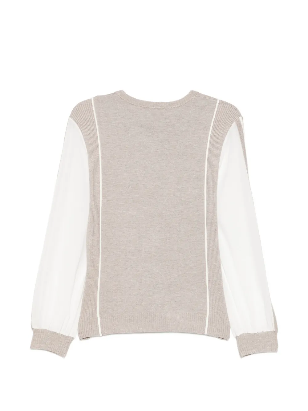 LIU JO Sweater met ronde hals Beige