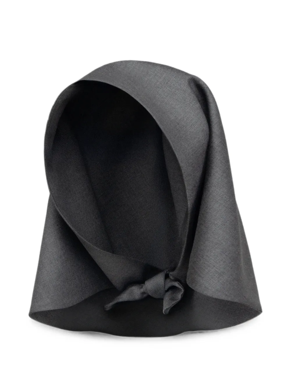 THE ARKOW Eva virgin wool headscarf - Grau