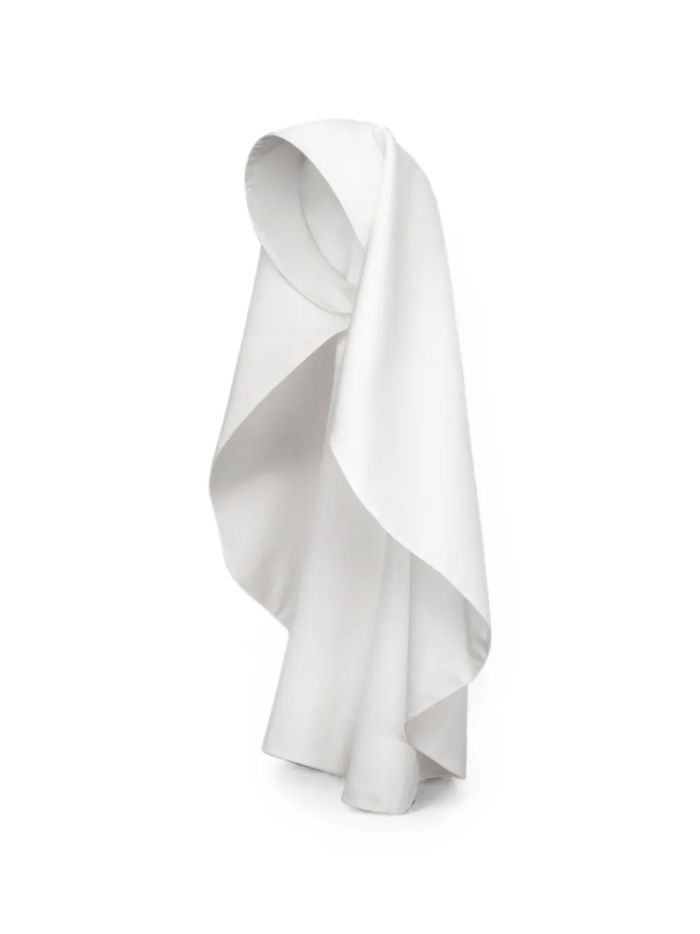THE ARKOW Theresa cotton headscarf - Weiß
