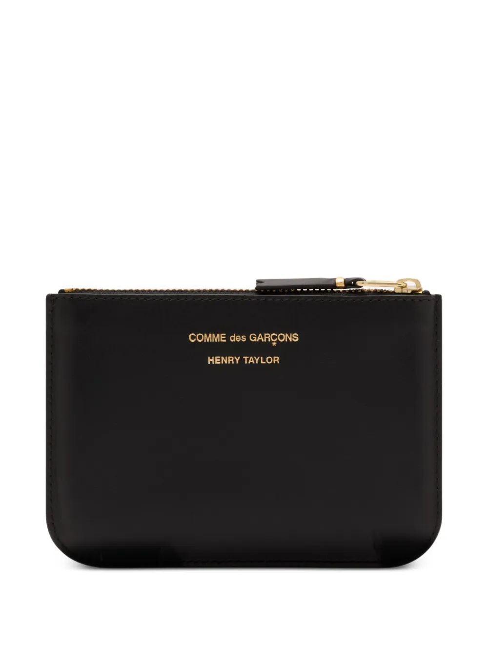 Comme Des Garçons Wallet Henry Taylor zip pouch - Nero