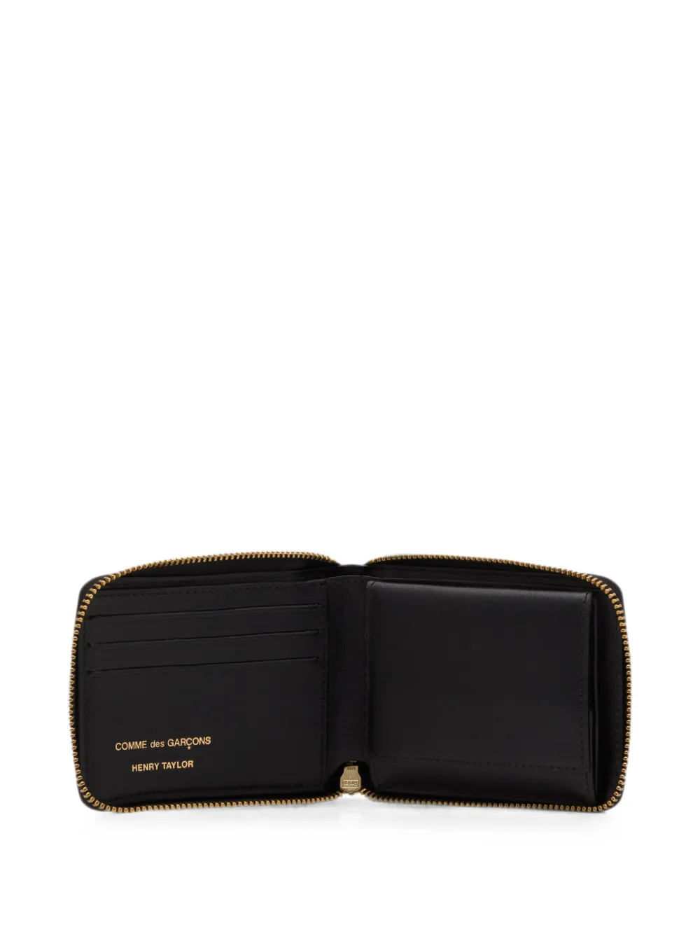 Comme Des Garçons Wallet Henry Taylor portemonnee met rits Groen