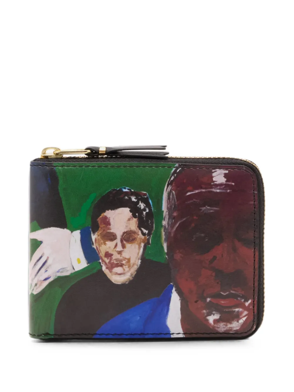 Comme Des Garçons Wallet Henry Taylor zip-around wallet - Verde