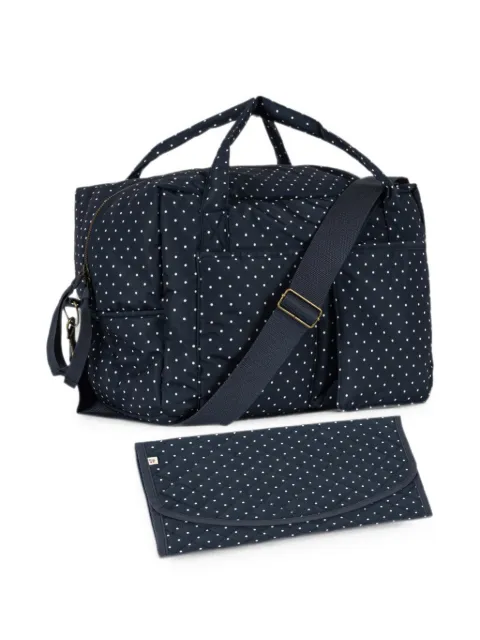 Konges Sløjd All You Need polka-dot quilted changing bag
