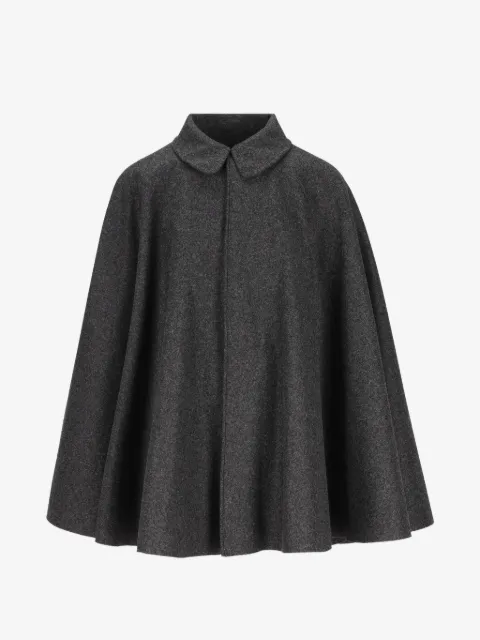 IL TABARRO single-breasted virgin-wool cape