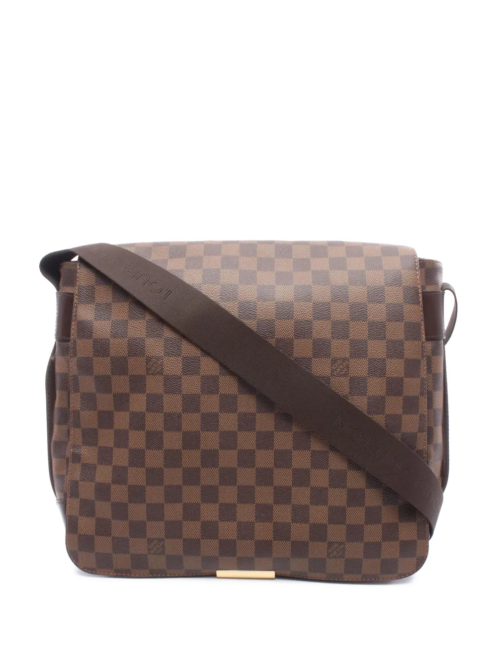 Louis Vuitton Pre-Owned 2005 Damier Ebene Bastille crossbody bag - Marrone