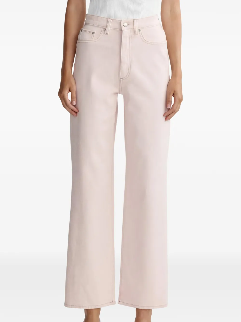 DL1961 Karmine wide-leg jeans - Rosa