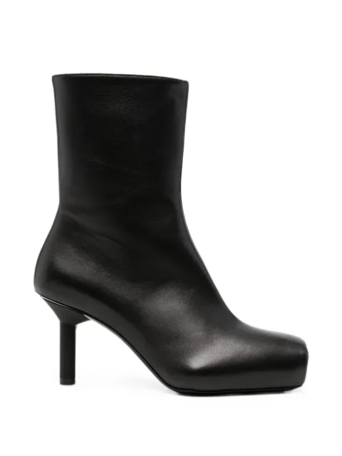 ALAINPAUL square-toe ankle boots