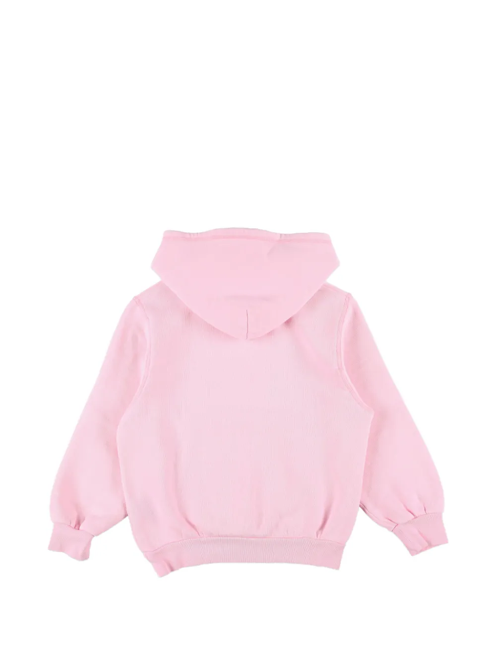 American Vintage Kids Izubird hoodie met buidelzak en logoprint Roze