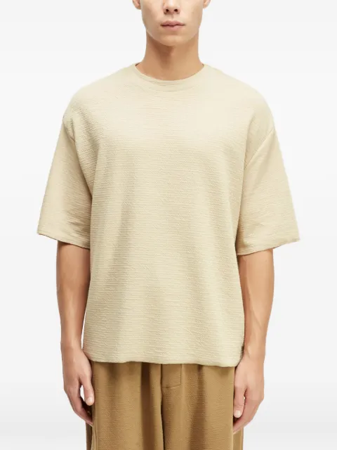 Osklen Camiseta com acabamento amassado