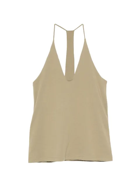 Tibi Program Racerback V-neck top