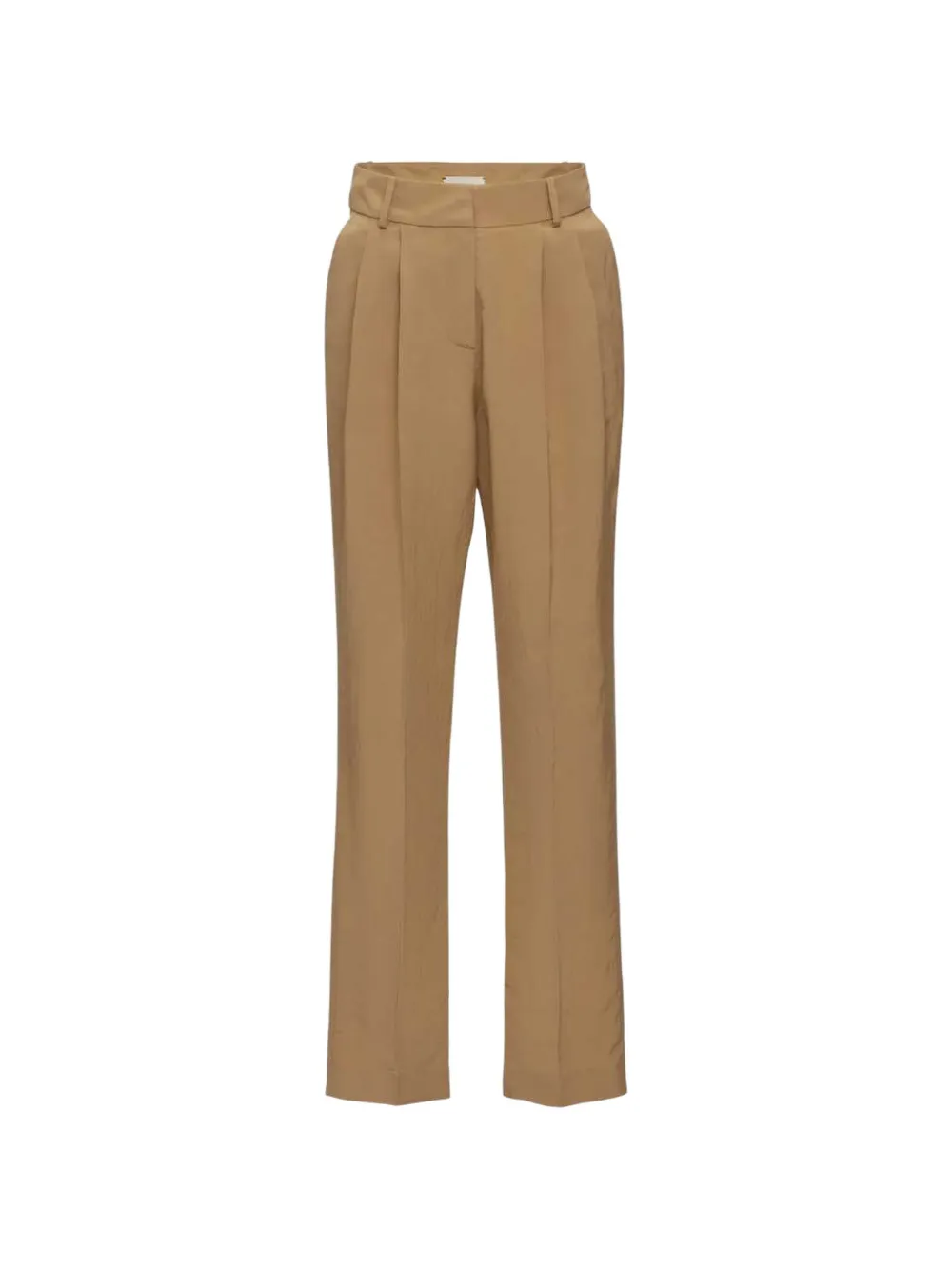 Magda Butrym pleated straight-leg trousers - Toni neutri