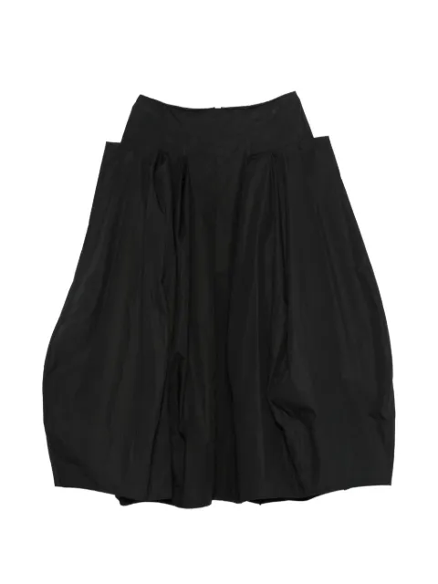 Tibi pinched-pleat midi skirt