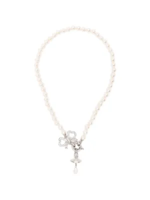 Vivienne Westwood Octavie ペンダントネックレス | シルバートーン